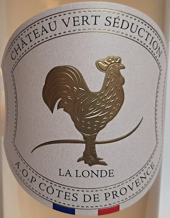 Cuvée Séduction Rosé BIO 2025 AOP Cotes de Provence La Londe - Chateau Vert